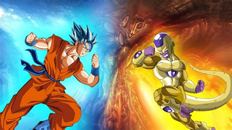 Goku vs Golden-Frieza HD Wallpaper | Background Image ...