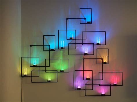 Wall Sconces With Hidden Weather Display and Tangible User Interface ...