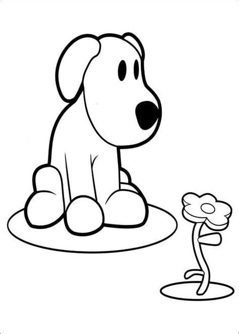 Loula Dog in Pocoyo coloring page - Download, Print or Color Online for ...