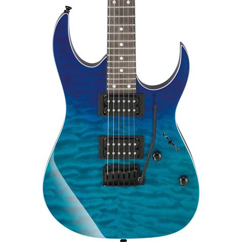 Ibanez GIO GRG120QASP Electric Guitar - Blue Gradation - 606559782413