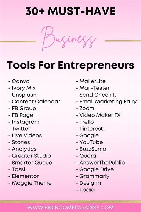 🚨40+ Must-Have Business & Social Media Tools🚨 | Idéias de marketing ...