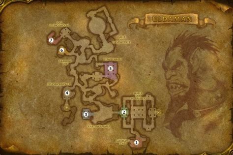 Uldaman Map Classic