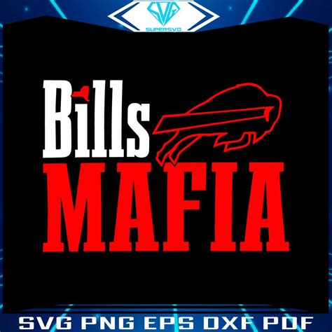 Buffalo Football Bills Mafia Logo SVG