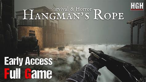 Survival & Horror: Hangman's Rope | Early Access | Full Game | Longplay ...