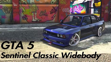 GTA 5 ONLINE Ubermacht Sentinel Classic Widebody Customization PS5 ...