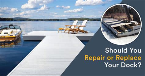 Boat Dock Repair: Repair or Replace Your Dock? - Trusscore