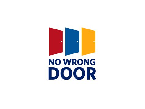 No Wrong Door Logo by Heidi Leech on Dribbble