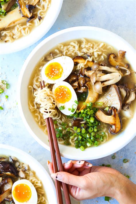 Mushroom Ramen Noodle Recipe - Damn Delicious