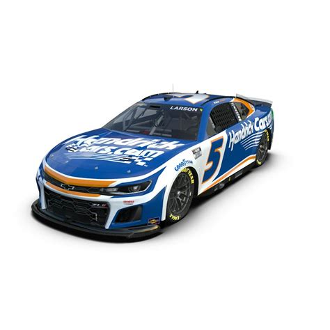 AUTOGRAPHED Kyle Larson 2024 H1100 HendrickCars.com Coke 600 1:24 Scale ...