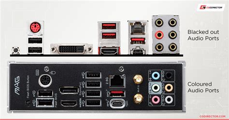 Motherboard Audio Ports/Jacks Explained By Color, 48% OFF