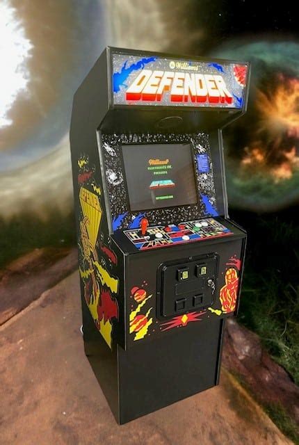 DEFENDER – FULL SIZE ARCADE- BRAND NEW : Land of Oz Arcades