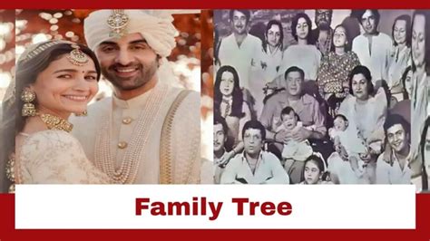 Take A Look At The Family Tree Of Ranbir Kapoor And Alia Bhatt's New ...