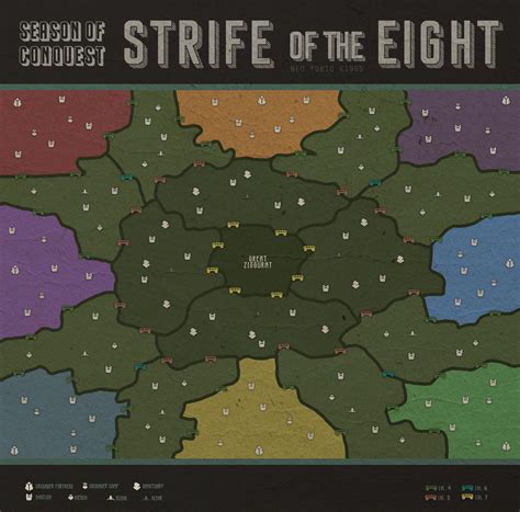 RoK: STRIFE OF THE EIGHT MAP (with structures) : r/RiseofKingdoms