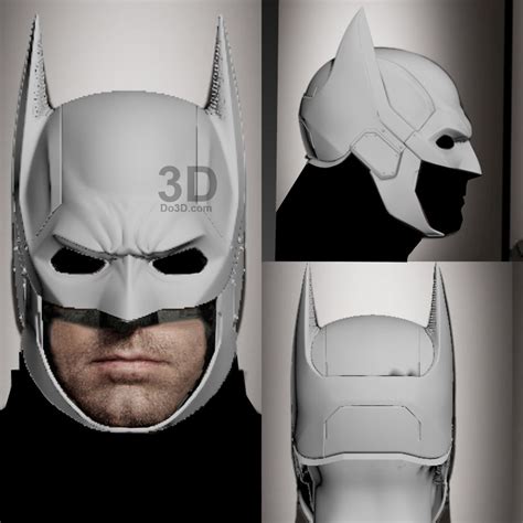 The Batman 2022 Concept Cowl (Ben Affleck Version Helmet) | 3D ...