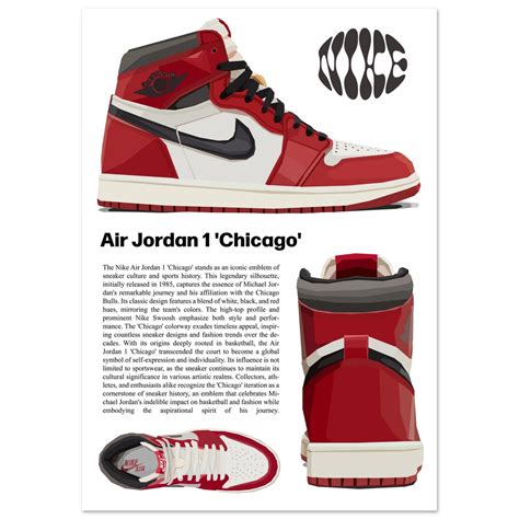 Air Jordan 1 'Chicago' – ImprintPosters