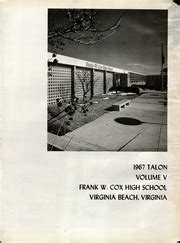 Frank W Cox High School - Talon Yearbook (Virginia Beach, VA), Class of ...