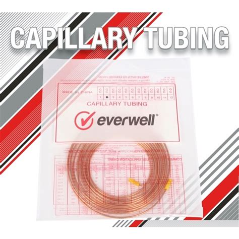 EVERWELL CPT-036-100, .036 X .087 INCH X 100 FT, COPPER, CAPILLARY ...