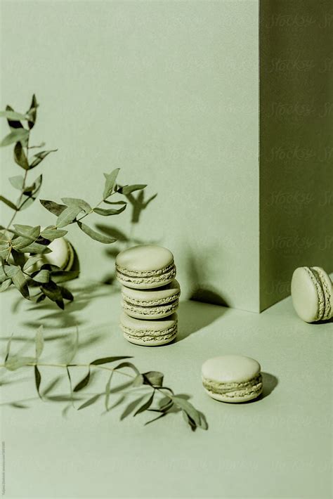 "Green Macarons" by Stocksy Contributor "Tatjana Zlatkovic" | Mint ...