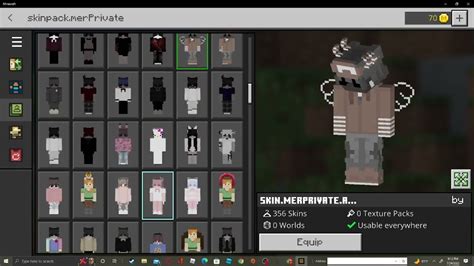 minecraft 4d skin pack 356 skins - YouTube