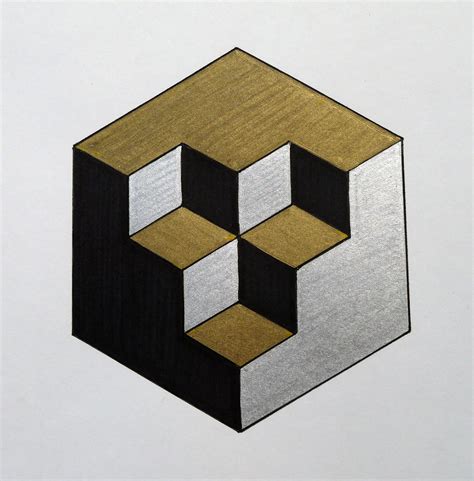 3d Cube Drawing at PaintingValley.com | Explore collection of 3d Cube ...