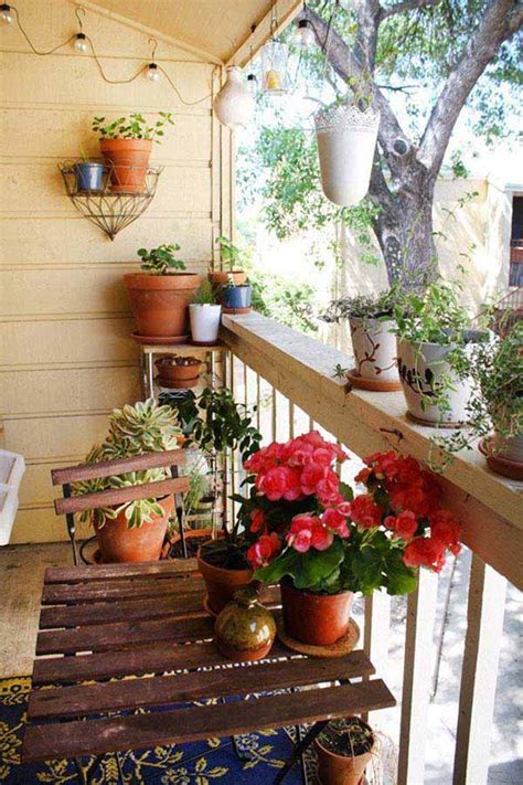 30 Inspiring Small Balcony Garden Ideas - Amazing DIY, Interior & Home ...