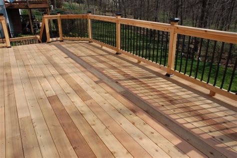 Western Red Cedar Deck. Strong, durable with long-lasting beauty and ...