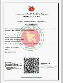 How To Collect E Tin Certificate From Online In BD [2024]