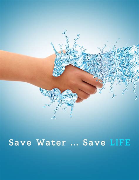 Save Water, Save Life | Earth Day Poster