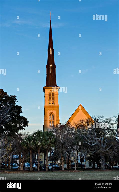 Citadel Square Baptist Church on Marion Square in Charleston, South ...