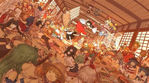 2560x1440 resolution | anime characters illustration, Touhou, Kochiya ...