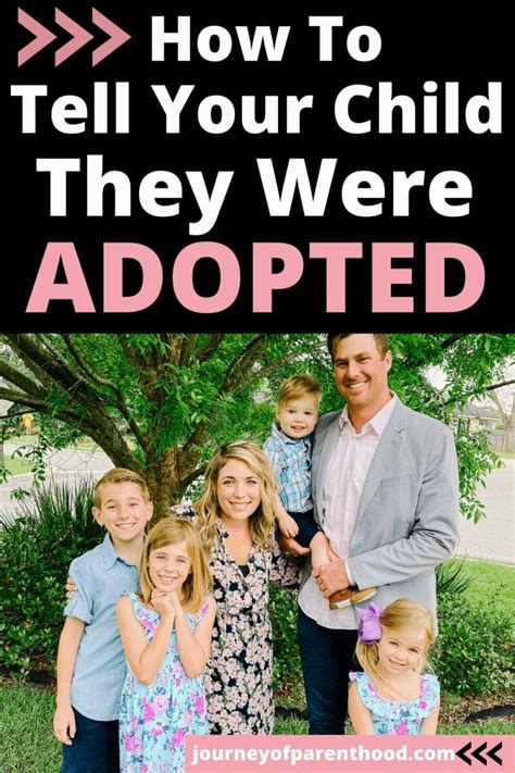 When to Tell Your Child They are Adopted: How to Share Adoption Story ...