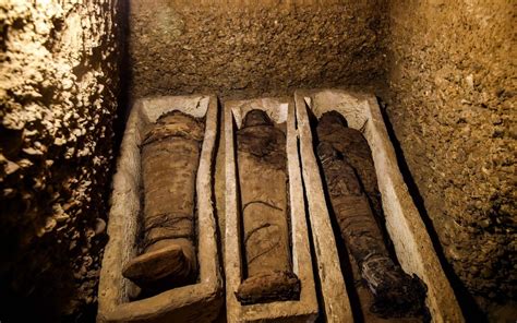 Egypt unveils Pharaonic tomb containing 50 mummies