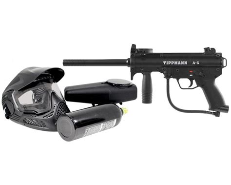 Tippmann A5 Semi Auto Paintball Gun Power Pack - ANSgear.com