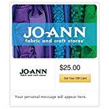 JoAnn Fabrics Gift Card Balance