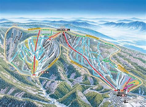 Angel Fire Trail Map – Ski Map - New Mexico