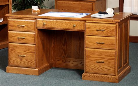 Highland Solid Wood Executive Desk