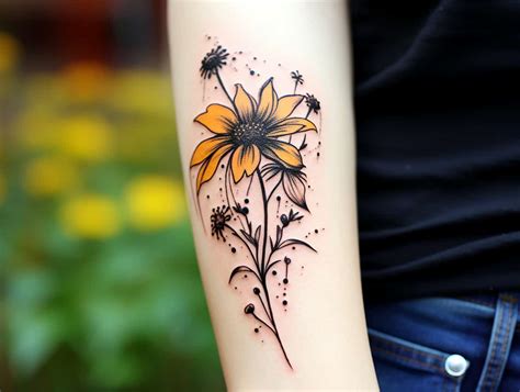 Black Eyed Susan Tattoo Meaning & Symbolism (Good Luck)