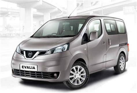 Nissan Evalia facelift with new grille launched