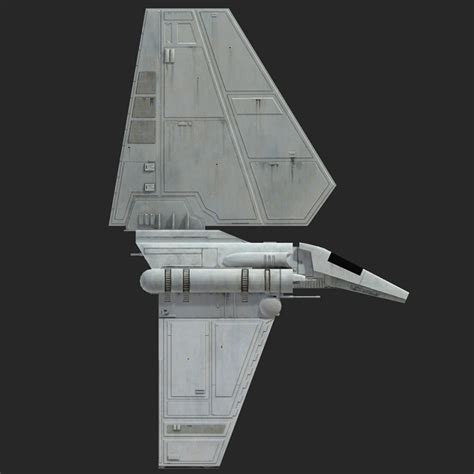 Star Wars Imperial Shuttle 3D Model – 3D Services for Games, Virtual ...