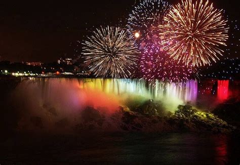 Fireworks over Niagara Falls | Visiting niagara falls, Niagara falls ...