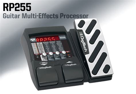 Digitech RP255 Electric Guitar Multi Effects Unit - Mercury Music South ...