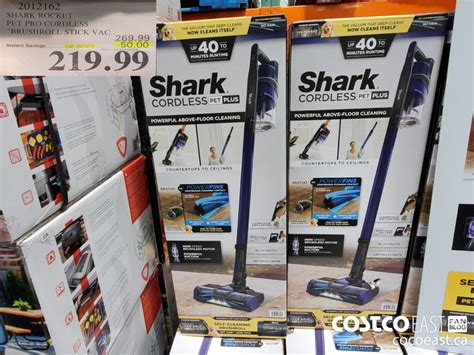 2012162 SHARK ROCKET PET PRO CORDLESS BRUSHROLL STICK VAC 50 00 INSTANT ...