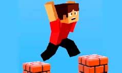 Parkour Block 3D - Free Online Game on Monkey Mart