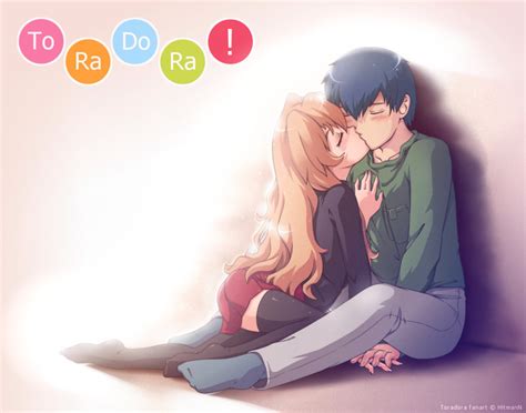 Toradora Wallpaper Taiga And Ryuuji Kiss