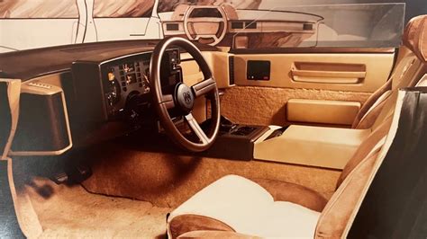 Pontiac Goes Mid Engine: Designing the 1984-88 Pontiac Fiero's Interior ...