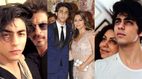 Family photos of Aryan Khan with parents Shah Rukh and Gauri and ...