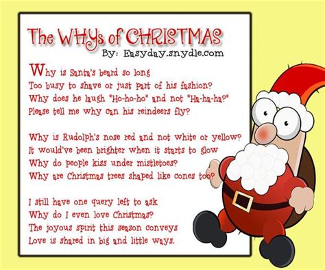 Christmas Poems Silly 2023 Latest Perfect The Best Review of ...