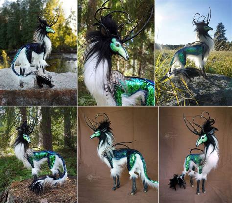 Castor - Artdoll (SOLD) by Escaron | Animals, Fantasy creatures, Art dolls