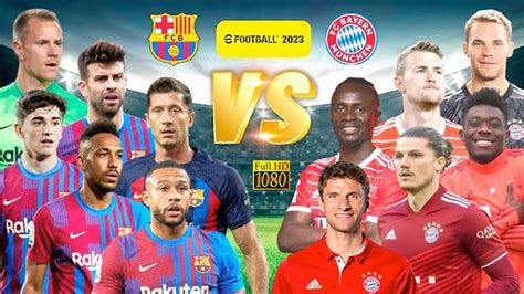 Bayern Munich vs Barcelona 2023 - YouTube