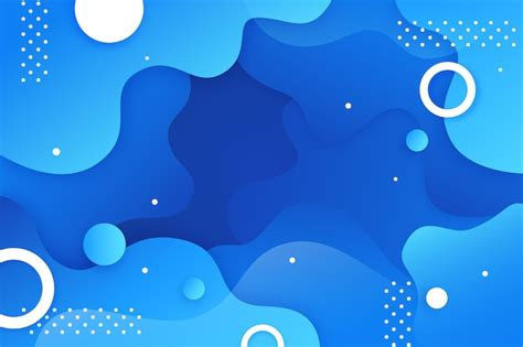 Free Vector | Gradient blue abstract background